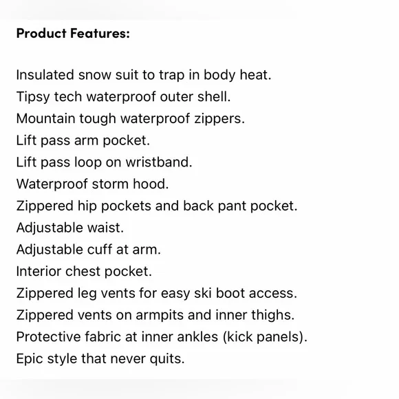 Tipsy Elves Men’s Red and Blue Snowsuit - Picture 12 of 12